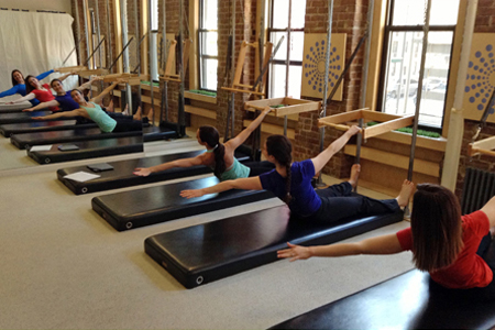 Pilates class, Center for Movement, Upper East Side, Scarsdale